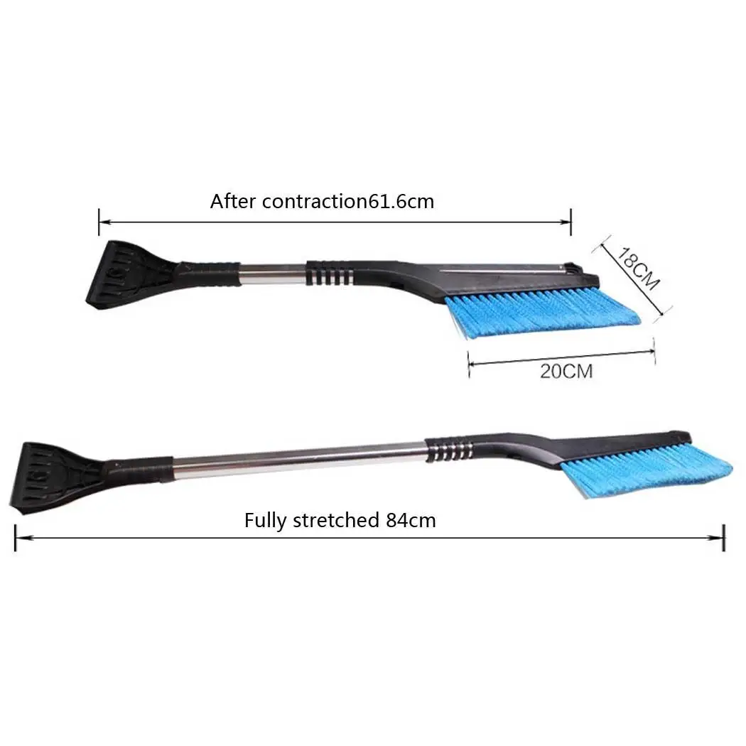 Снегоочиститель Выдвижной Автомобильный зимний скребок для снега и льда Лопата