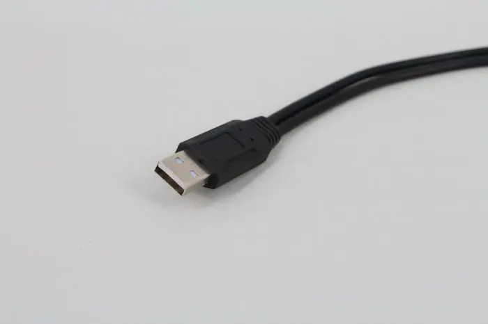 Суб второй передачи данных кабель для зарядки USB Женский Мужской 2 разветвитель