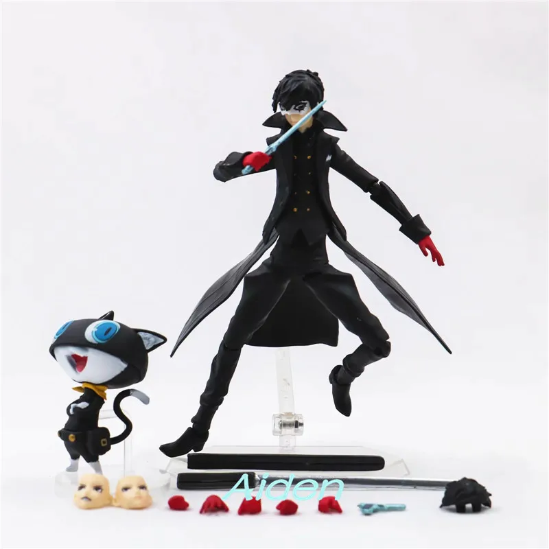 6 &quotPersona 5 Figma #363 Akira Kurusu и Morgana Джокер Ver ПВХ фигурку Коллекционная модель игрушки