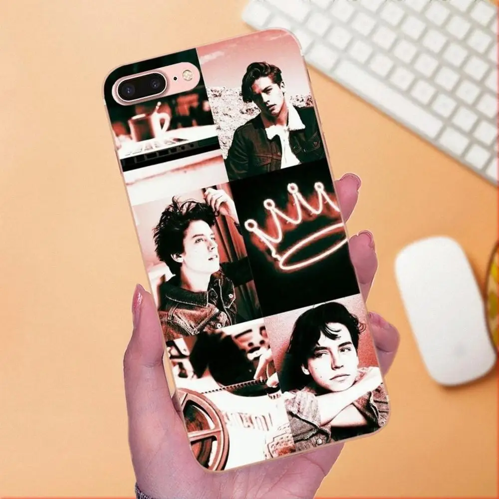 Мягкий Роскошный Американский ТВ ривердейл серии Cole Sprouse для samsung Galaxy Note 5 8 9 S3 S4 S5 S6
