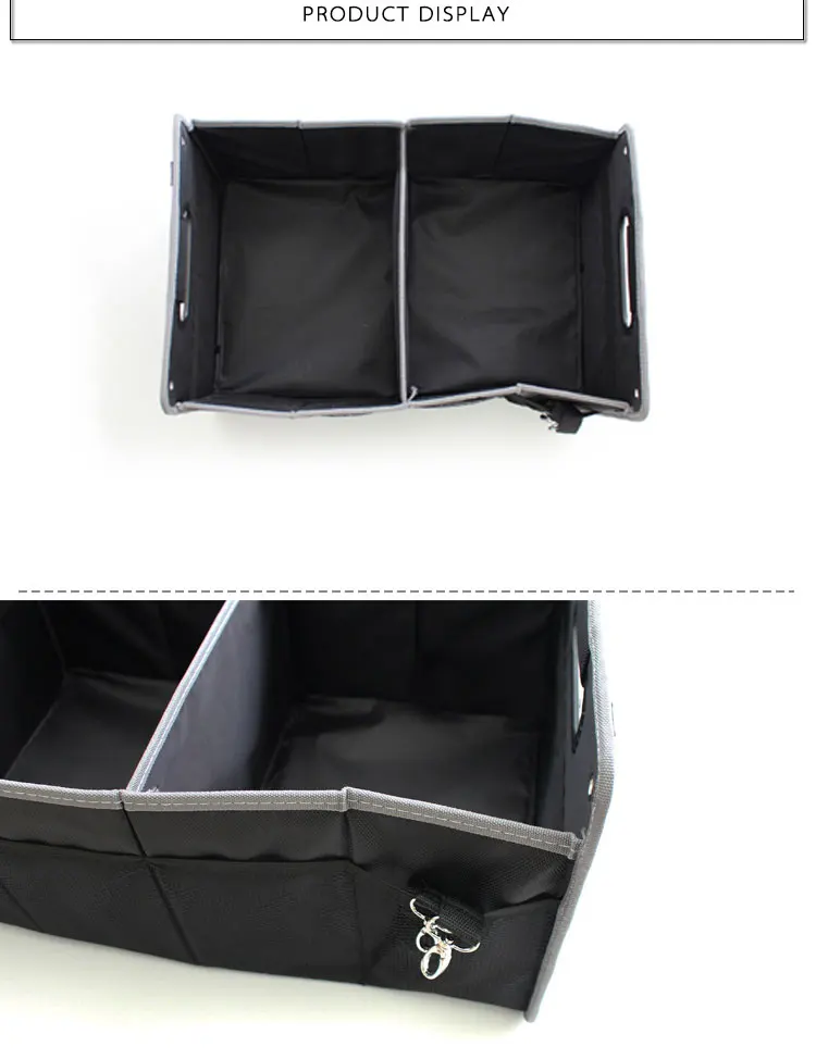 Smart 450 451 453 fortwo forfour складная черная коробка для хранения сумка-Органайзер из ткани Оксфорд аксессуары для стайлинга автомобилей сетка в багажник