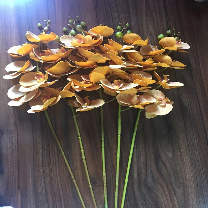 Высококачественные искусственные цветы бабочки орхидеи похожие на настоящие