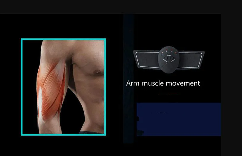 Зарядка Массажер для здорового тела инструмент живота умный USB зарядка массажер