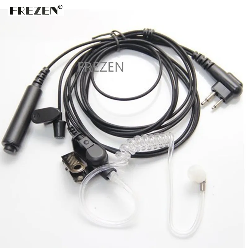 3 проводной Профессиональный скрытый акустический трубчатый наушник гарнитура