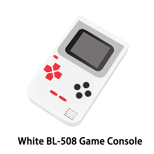 White Мини портативные игровые консоли встроенный 268 игр классический ретро Портативный детей Ностальгический Игра NES 2 дюймов Цвет Экран - Цвет: White