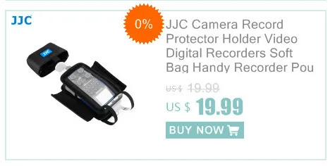 JJC камера держатель записывающая сумка для Zoom Records H6/H5/H4n/H4n Pro удобный видео цифровой регистратор протектор Аксессуары мягкая сумка