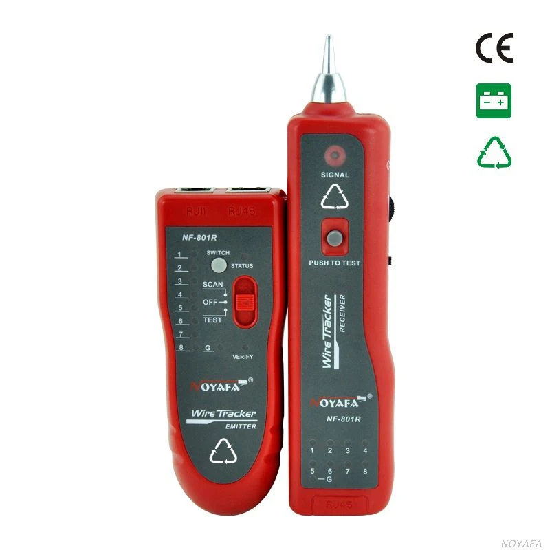 Сети RJ11 RJ45 lan провода tracker дефектоскоп и кабельный тестер LAN кабель NF-801R (не включая