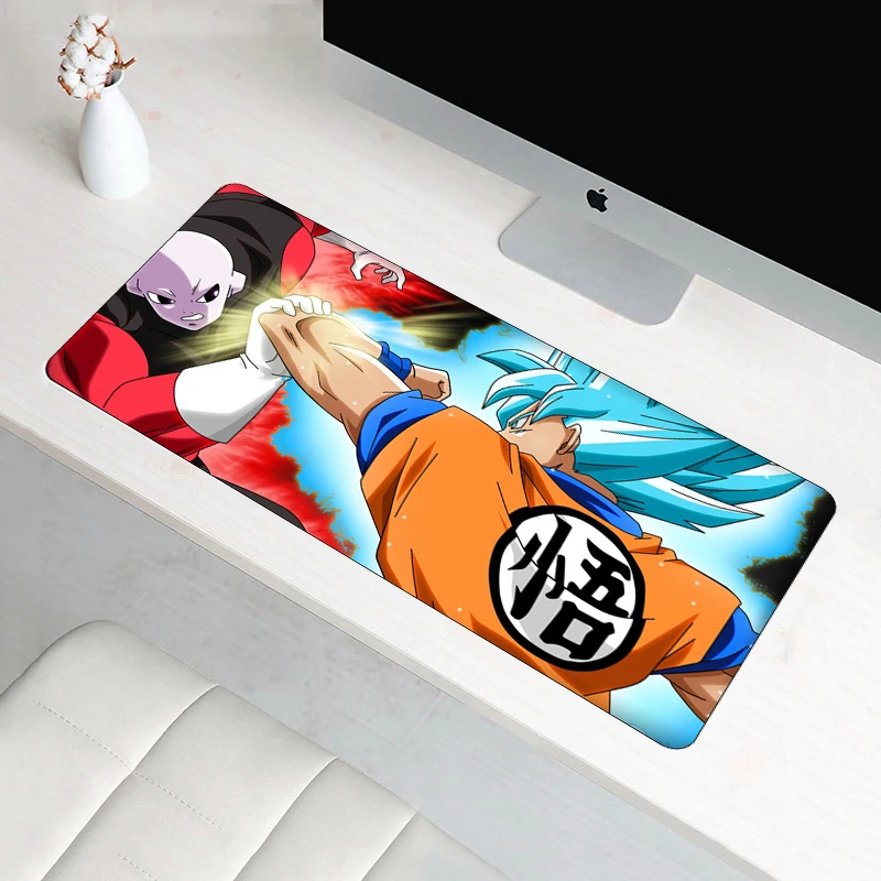 Большой 60x30 см супер Коврик для мыши Dragon Ball геймер XL Блокировка края аниме игровой