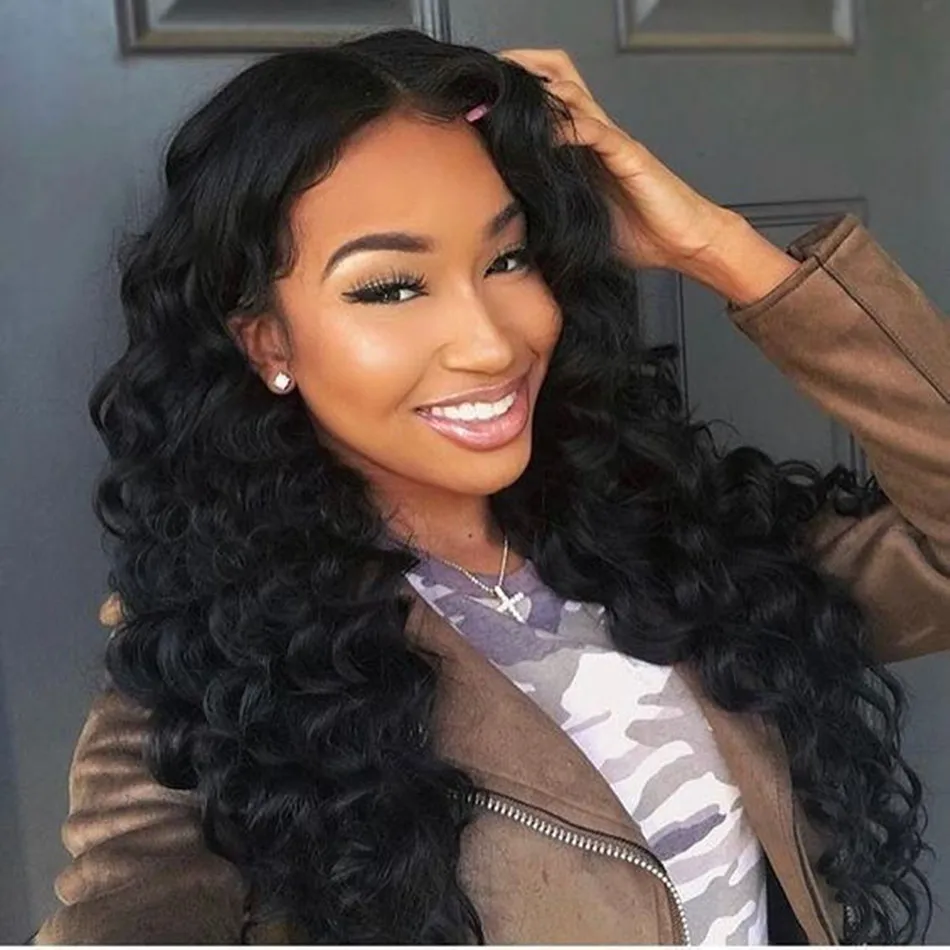 Бразильские свободные волнистые пучки Mscoco человеческие волосы 1/3/4 пучков для