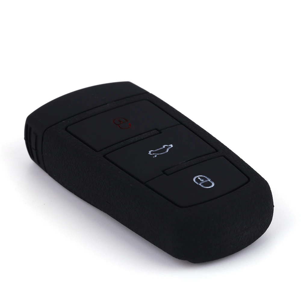 Силиконовые автомобильные аксессуары чехол для ключей брелок Volkswagen Passat CC B6 B7 B7L R36