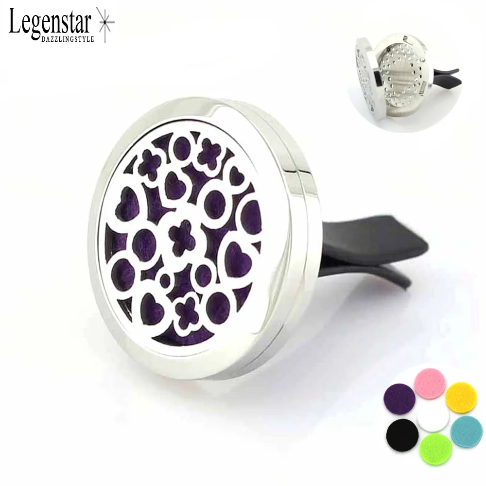 Legenstar Ароматерапия автомобилей Эфирные масла диффузор очарование медальон