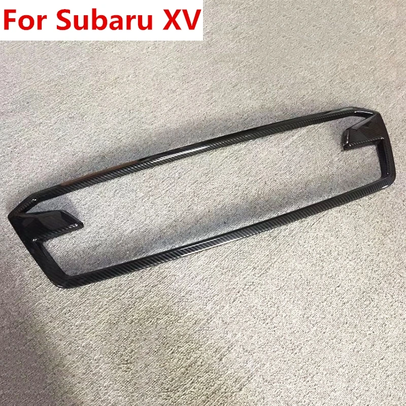 Новый ABS углеродное волокно краска добавить на стиль Передняя решетка для Subaru XV GT3
