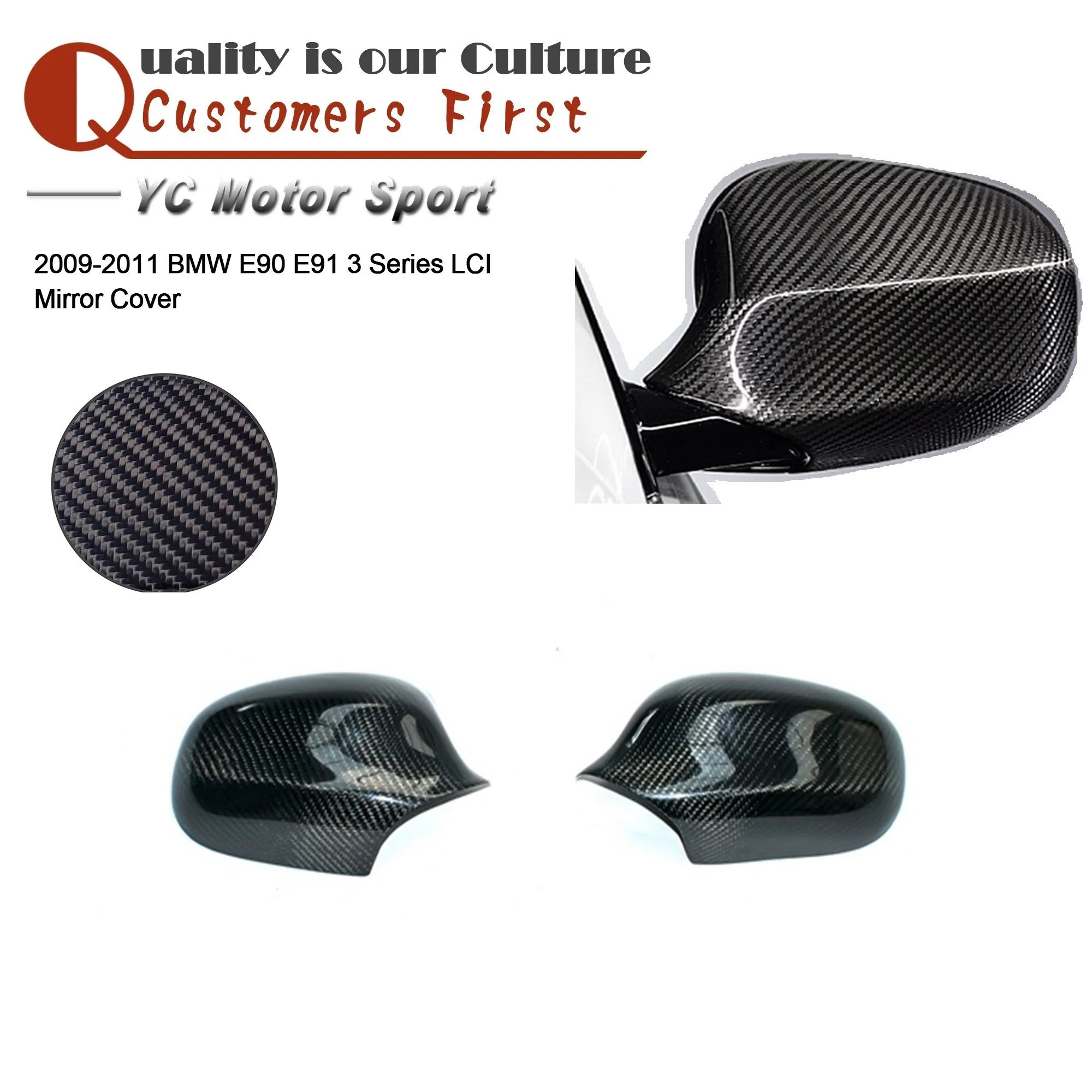 

Автомобильные аксессуары, боковое зеркало из углеродного волокна, чехол подходит для E90 E91 3 серии LCI, чехол для зеркала