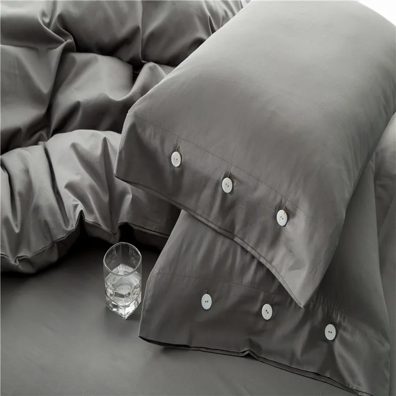 Хит! 100% чистый Египетский хлопок Комплект постельного белья домашний текстиль