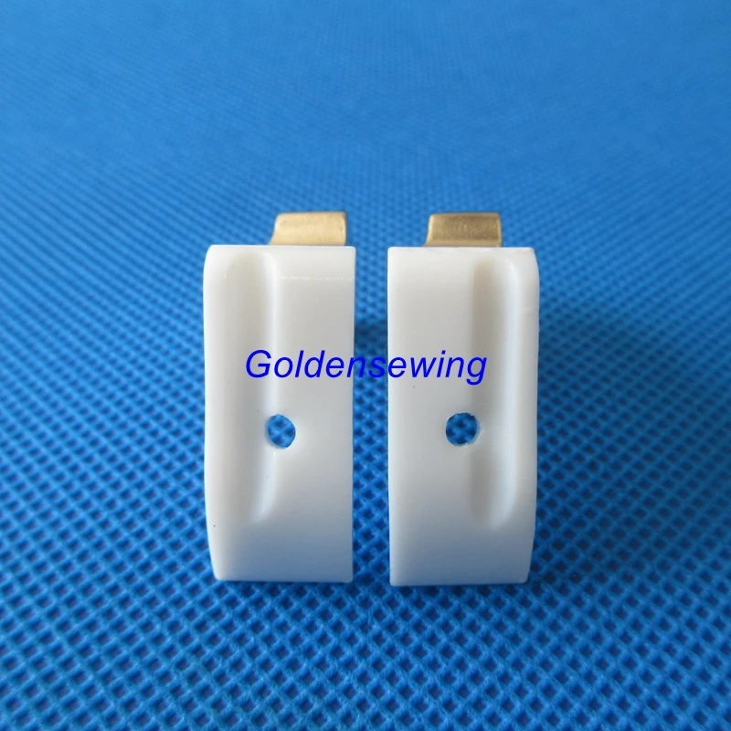2 RIGHT &amp LEFT Non-stick coating HINGED PIPING CORDING FOOT for JUKI DDL-8500 8700 5550 8300 SINGER CONSEW | Дом и сад