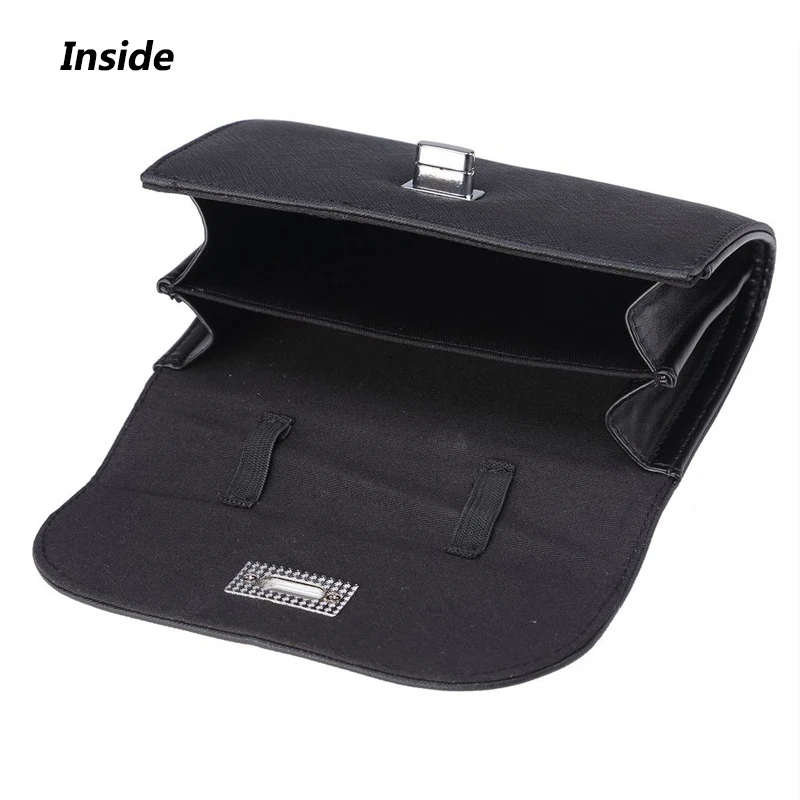 Роскошная забавная поясная сумка Mihaivina для женщин Кожаная бега модная мужчин