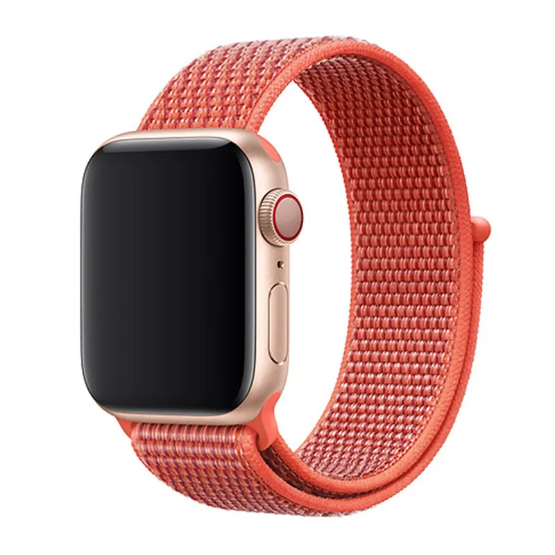 Нейлоновый ремешок для Apple Watch 40 мм 38 мм браслет для Apple Watch Series 4 44 мм ремешок для Apple Watch Band 42 мм