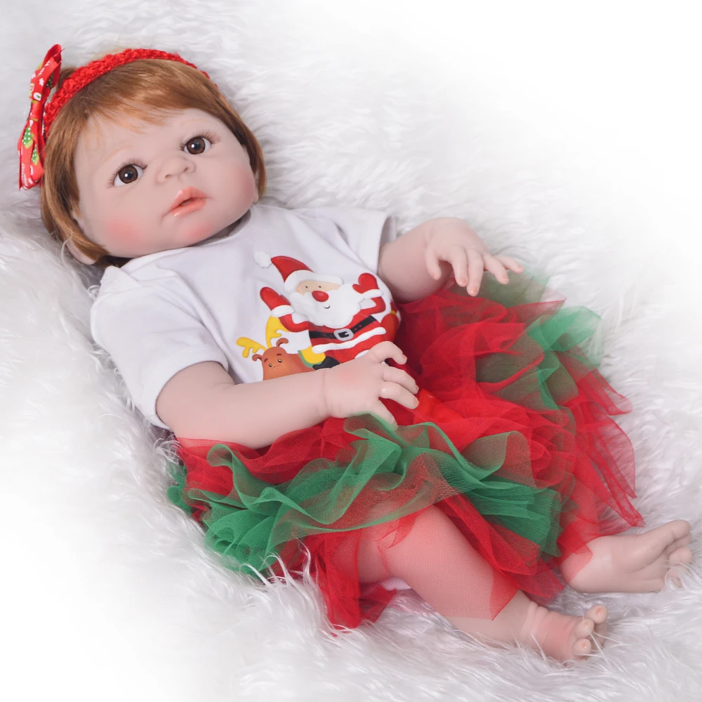 Кукла Bebes Reborn 57 см Rebon Princess victoria Girl силиконовая кукла reborn baby игрушки подарок для