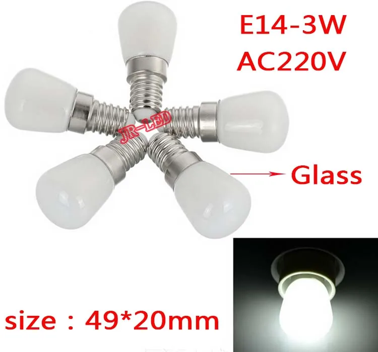 2 шт. E14 3W 26 2835 SMD 300lm 6000K белый/3000 K теплый белый свет мини холодильник/прикроватные