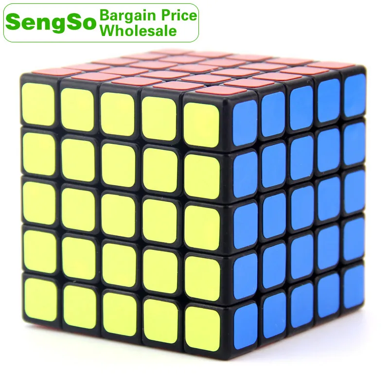 ShengShou Aurora 5x5x5 магический куб набор SengSo 5x5 оптом много 8 шт. Cubo Magico головоломка с