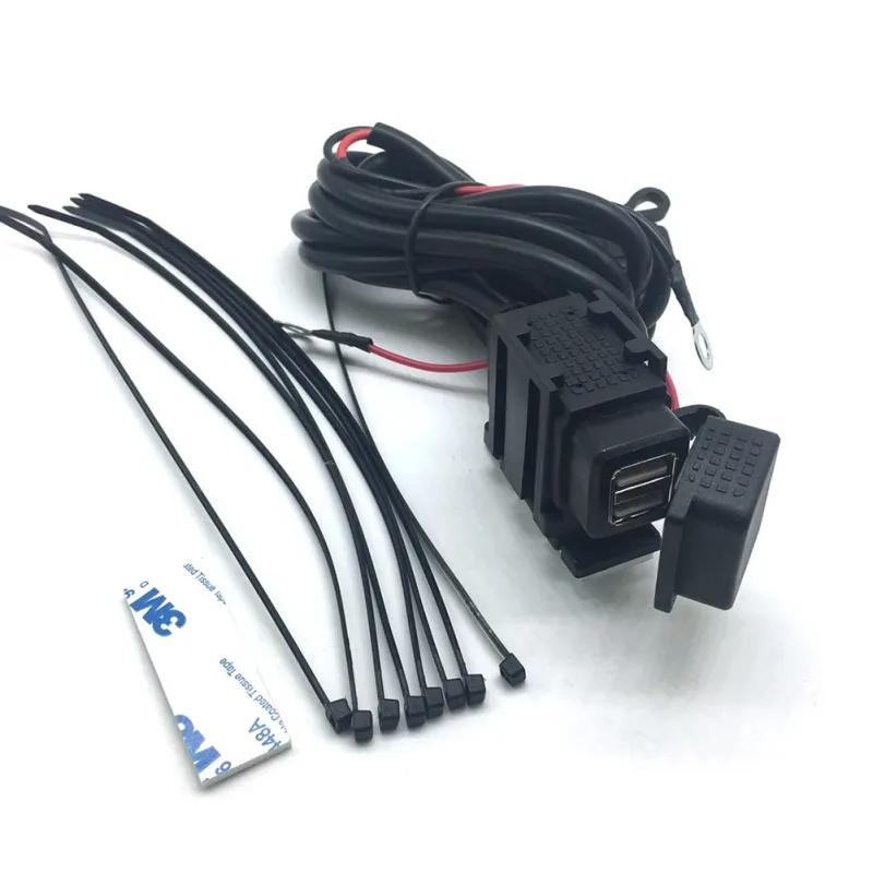 Зарядное устройство для мотоцикла с 2 USB-портами 5 В 1 А | Автомобили и мотоциклы