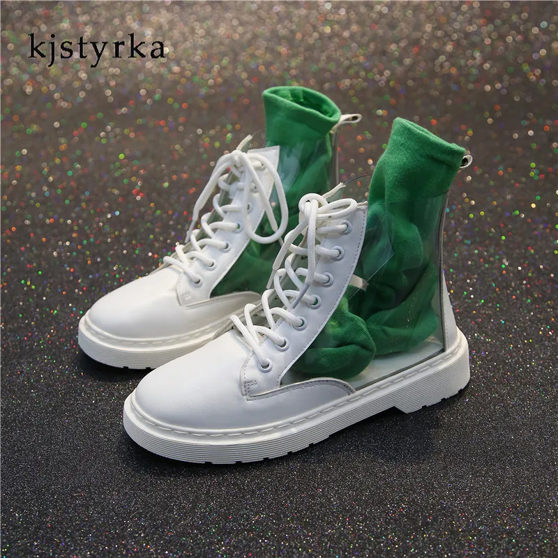 Kjstyrka zapatillas mujer Простые Модные оригинальные прозрачные повседневные женские кроссовки tenis feminino женские эспадрильи