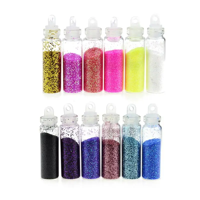 Blueness стразы для ногтей втирка красочные люминофорный порошок diy блеск советы