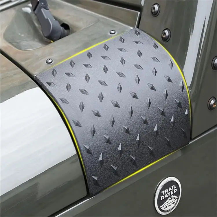 Бесплатная доставка! 2шт SUV Body Armor ABS Пластиковый обтекатель чехол для Jeep Wrangler JK