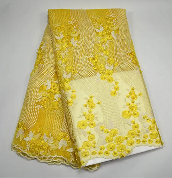 Pr261-7! Новые красивые белые французский чистая кружевной ткани модные африканские