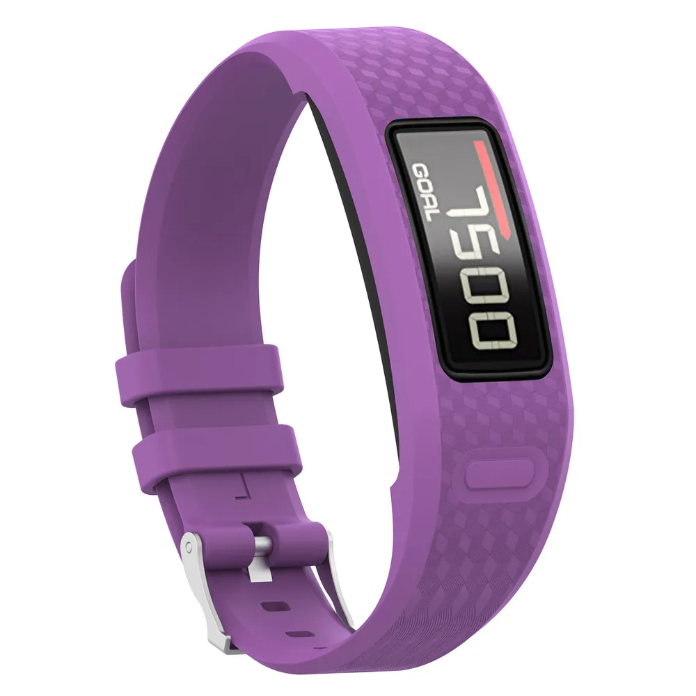 Силиконовый браслет на запястье для Garmin VivoFit 2/1 Фитнес часы с трекером активности наручный браслет ремень