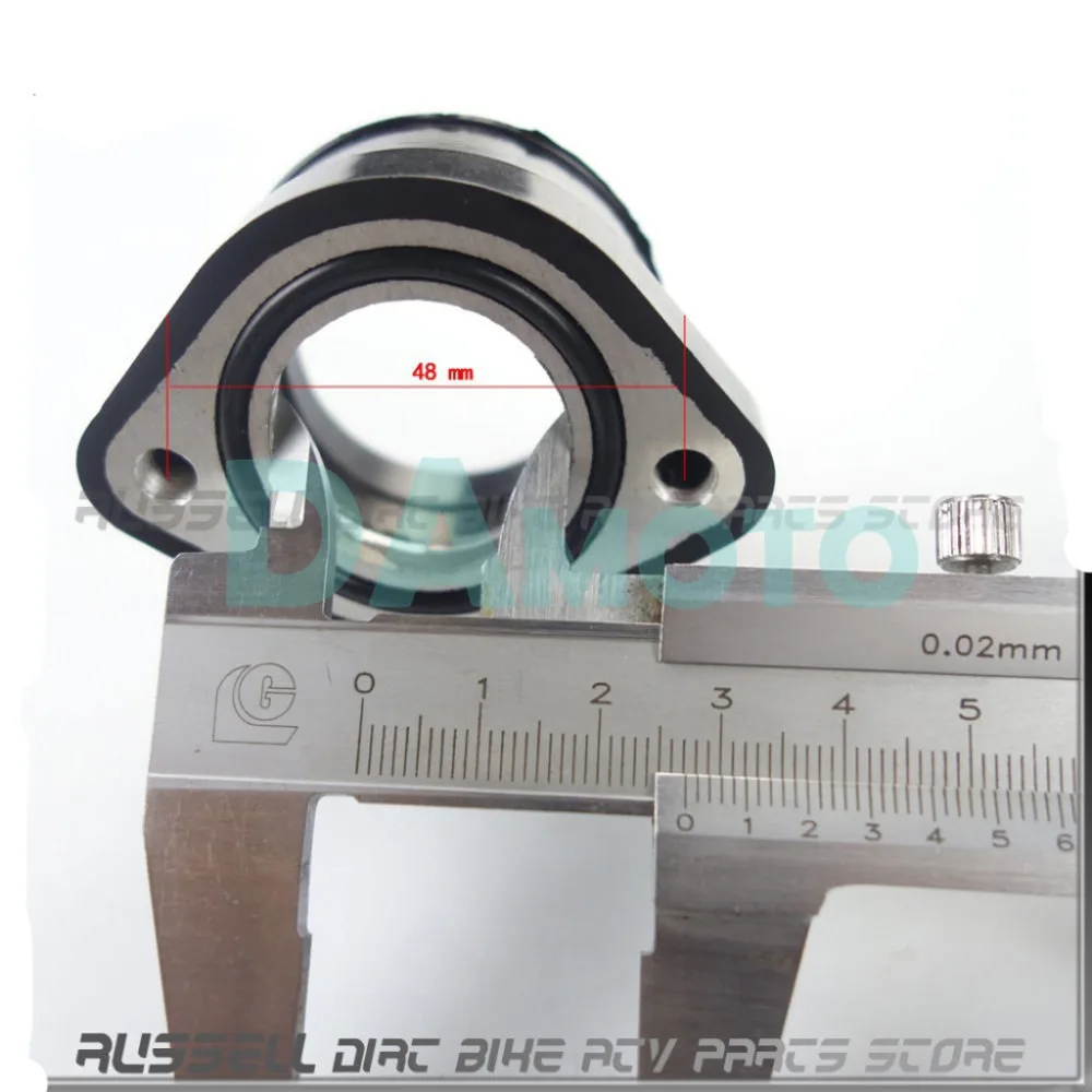 Карбюратор для мотоцикла Dirt Pit резиновый адаптер в Mainfold впускная труба Mikuni VM24