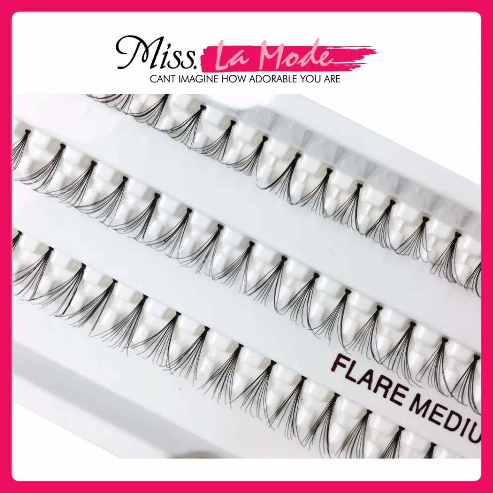 4 лотки 12 мм отдельные ресницы посадки естественный вид 10 волосы в один кластер