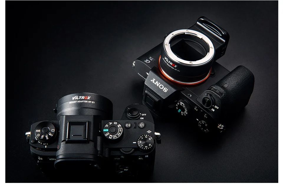 VILTROX NF-E1 адаптер с автофокусом для объектива апертуры Управление для Nikon F объектив sony байонетное крепление типа Е A9 A7II A7RIII A7SII A6500 A6300 Камера