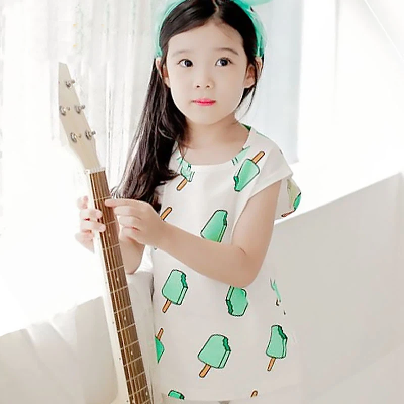 Детская одежда Весенняя футболка с круглым вырезом и коротким рукавом детская