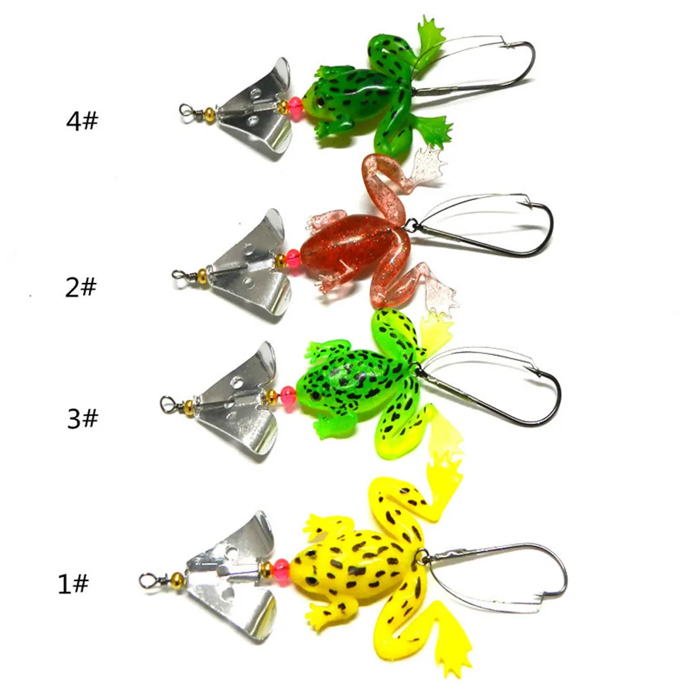 1 шт./Лот рыболовная приманка в виде лягушки 6 2 г|frog fishing lure|fishing luresoft baits |