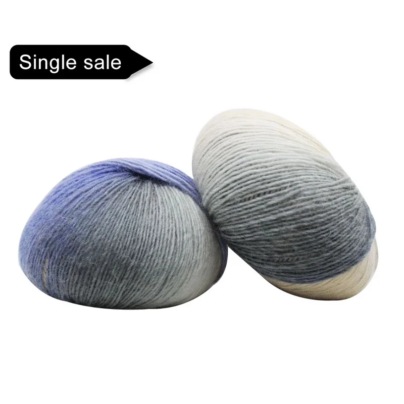Мода 180 м DIY мягкая пряжа тонкая вязанная крючком Мягкая шерстяная пряжа хлопок натуральное молочное волокно ручной работы для детей пряжа шерсть VC