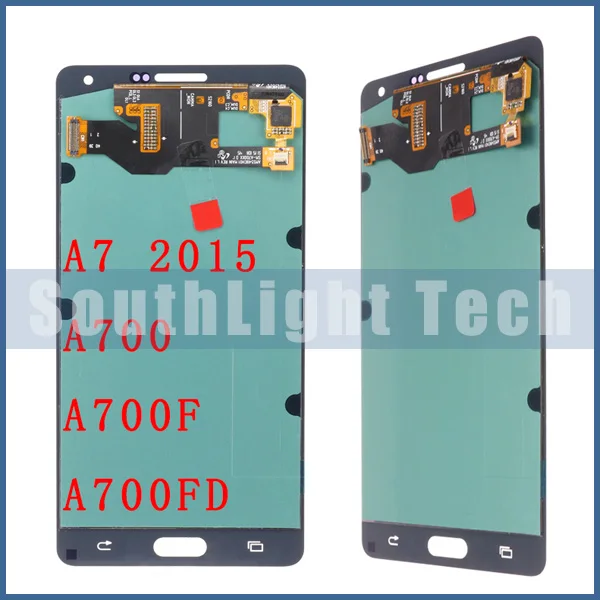 Super AMOLED дисплей для SAMSUNG Galaxy A7 2015 LCD A700 A700F A700FD ЖК сенсорный экран дигитайзер
