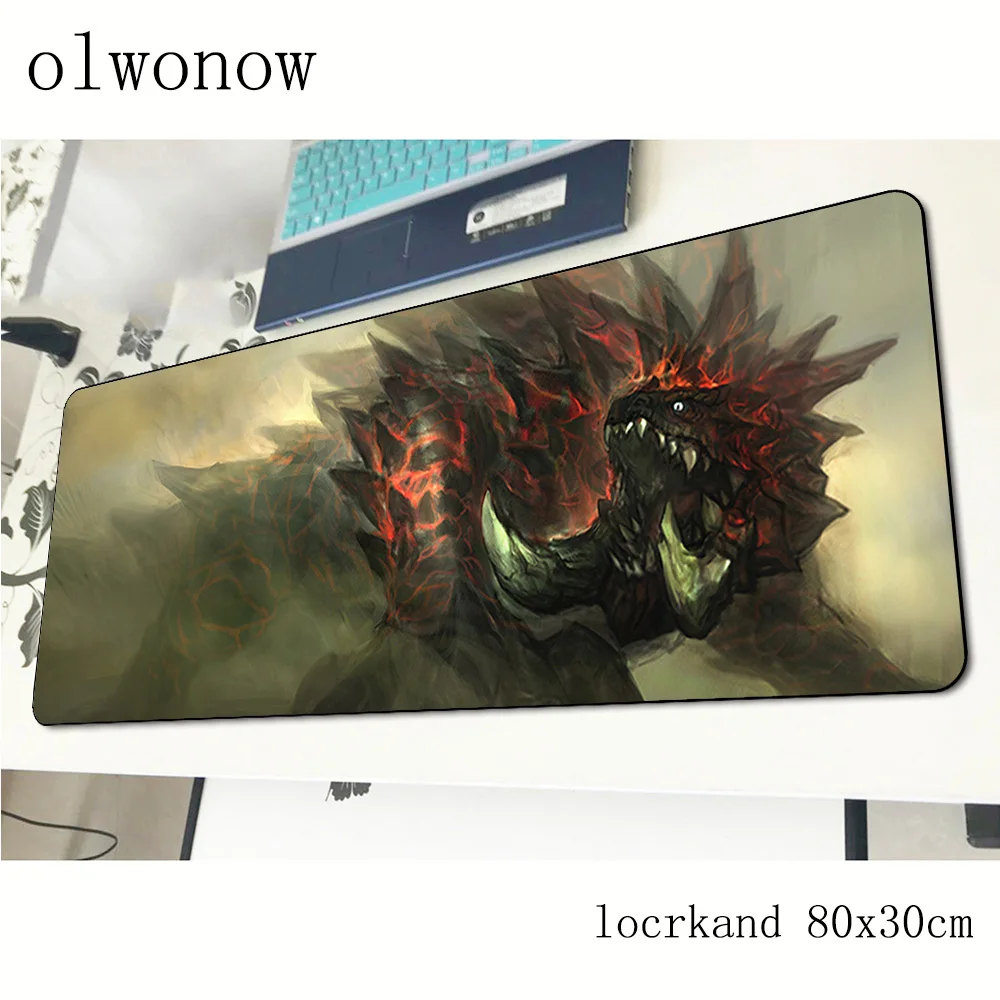 Коврик для мыши Monster Hunter игровой коврик с заблокированными краями 80x30 см большой