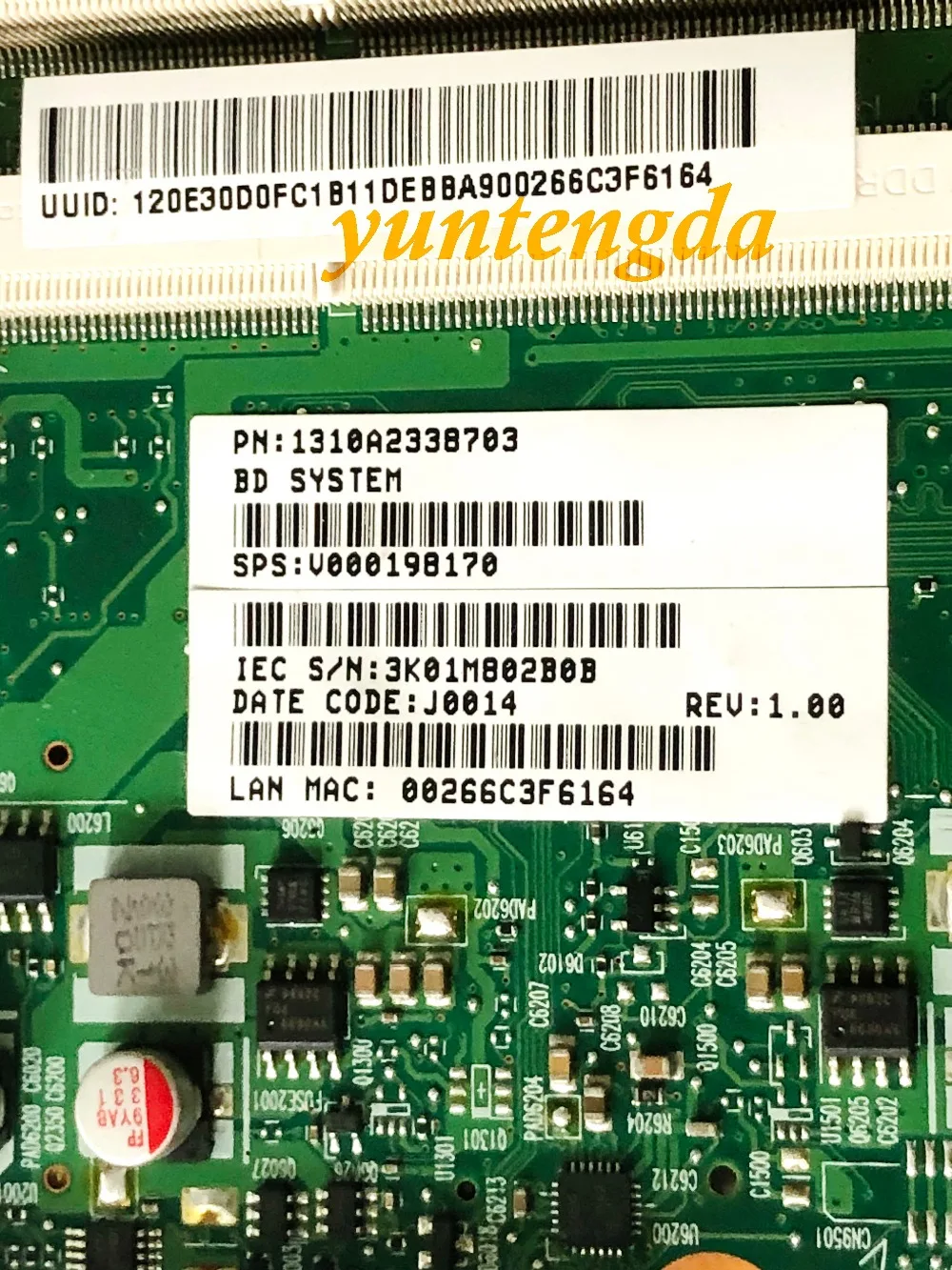 Оригинальная материнская плата для Toshiba A505 HM55 6050A2338701 MB A01 V000198170 протестированы