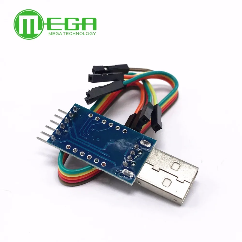 USB 2,0 к ttl UART 6PIN модуль последовательный преобразователь CP2104 STC PRGMR Замена CP2102 с кабелями Dupont