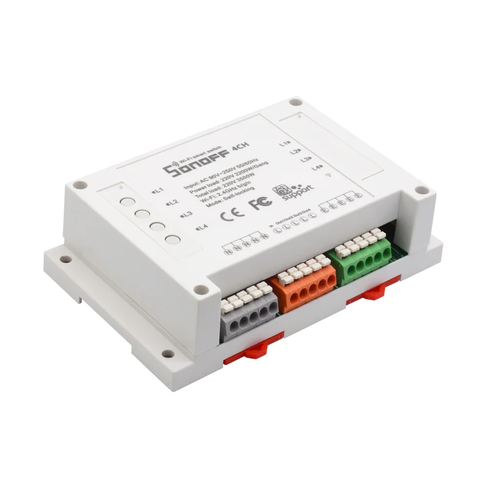 Sonoff Wifi умный переключатель 4CH/4CH R2 DIY Переключатель беспроводной домашний