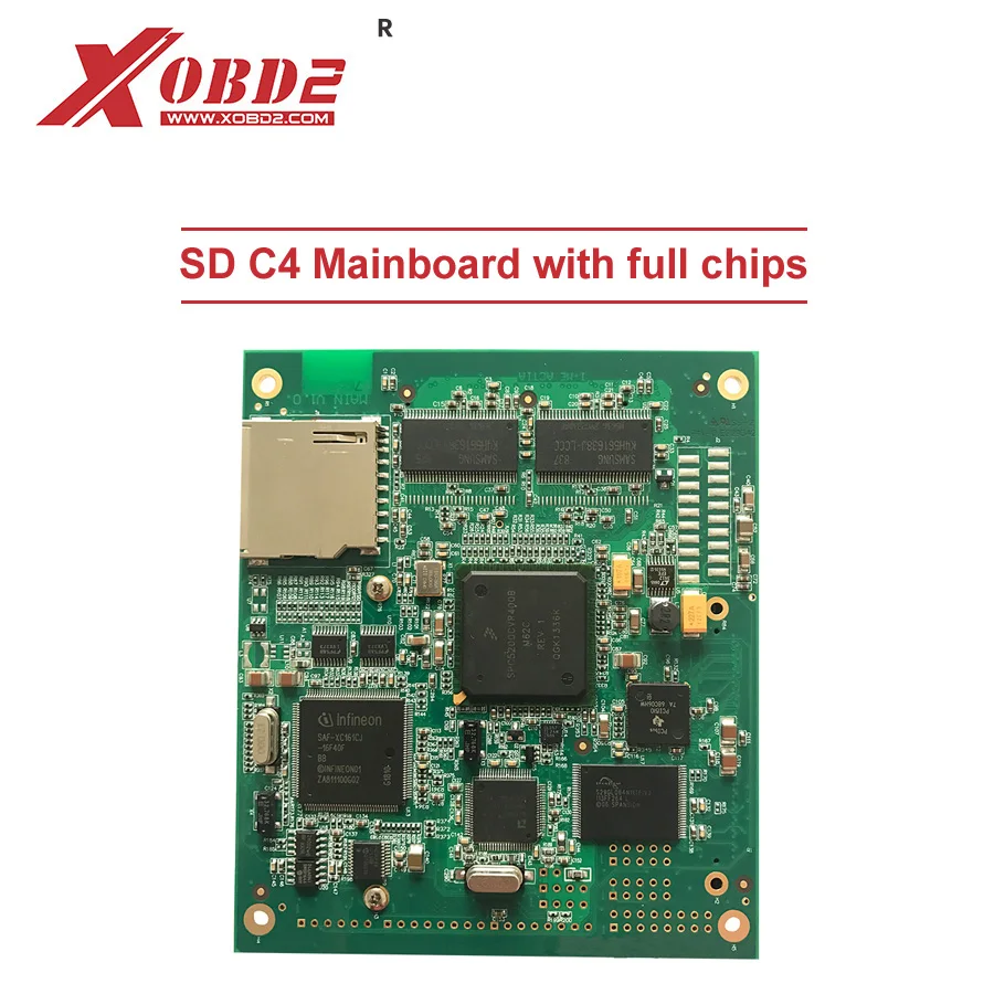 Материнская плата SD C4 PCB с 5200 чипом и флэш основной платой для MB Star SD подключения C4 и C5 диагностический инструмент