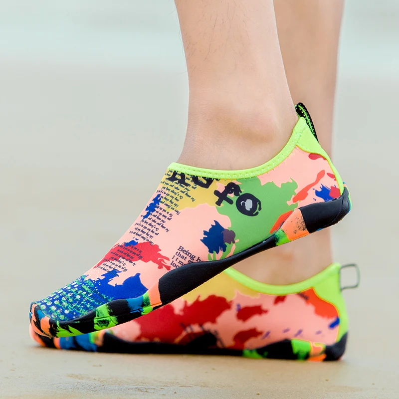 

Soft Water Shoes Summer Shoes Men Beach Slippers Upstream Aqua Shoes Woman River Sandals Swimming Diving Socks Tenis Masculino