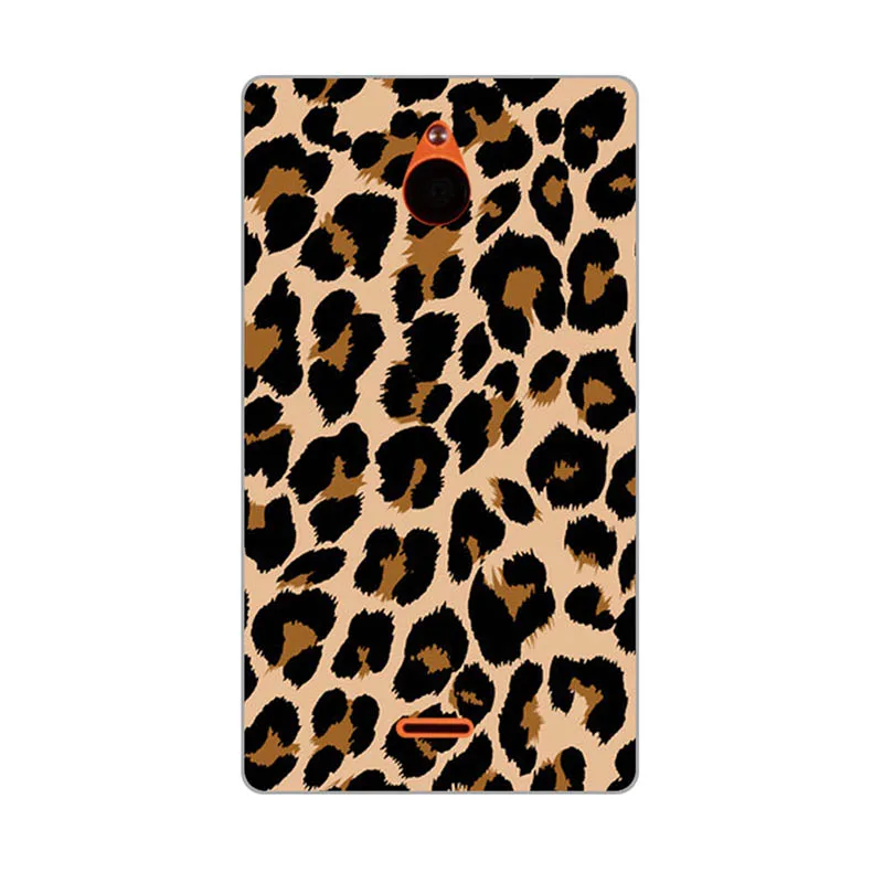 Чехол для Nokia X2 X2DS Dual SIM RM-1013 задняя крышка цветок Coque пластик напечатанный Кот Сова чехол для телефона с рисунком в виде животного для Nokia X2
