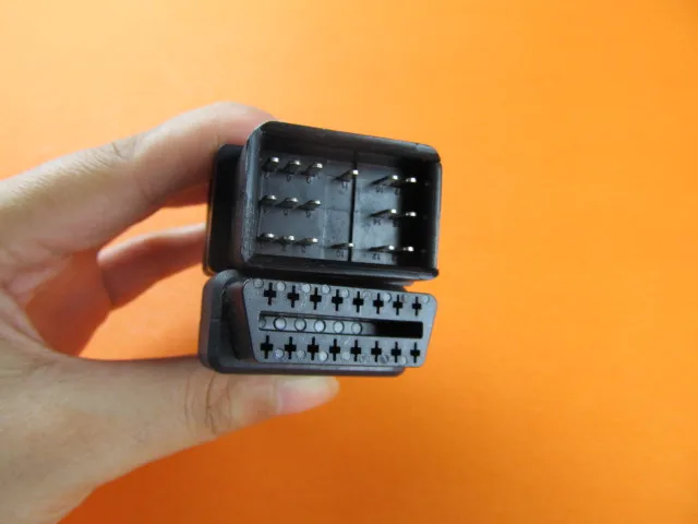 Для Toyota 17 Pin к 16 OBD OBD2 переходник Кабель диагностический интерфейс pin OBDII