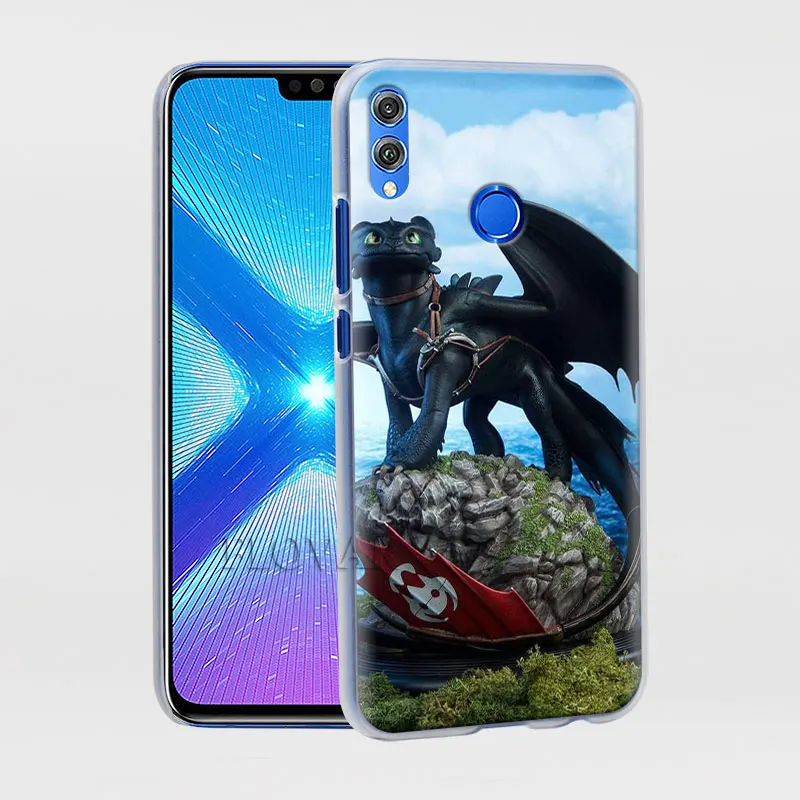 Чехол для телефона, чехол для Honor 20 Pro 9 10 Lite 8X 8A 8C 8S 7A 7S Y7 Y9 V20, Беззубик, Как приручить дракона, Жесткий PC Ca