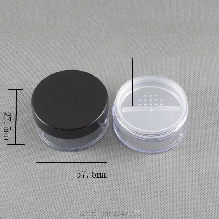 20 мл 30 шт./лот круглая пустая косметическая пудра многоразового использования DIY