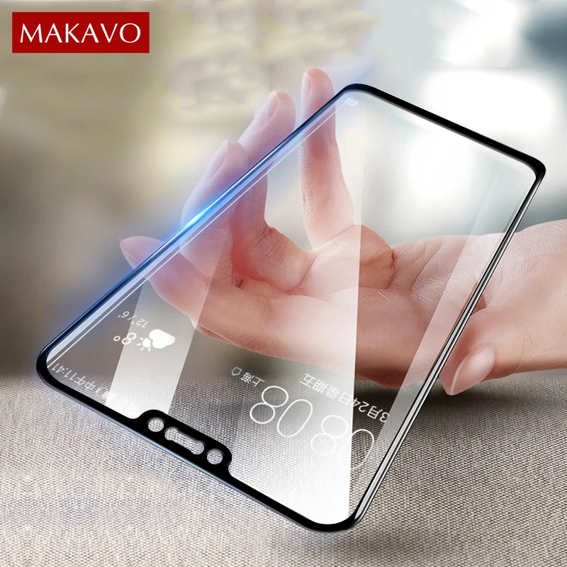 Для huawei mate 20 Lite Закаленное стекло пленка крышка для телефона, которая полностью закрывает переднюю часть тонкий защитный экран для huawei mate 20 Lite 6,3"