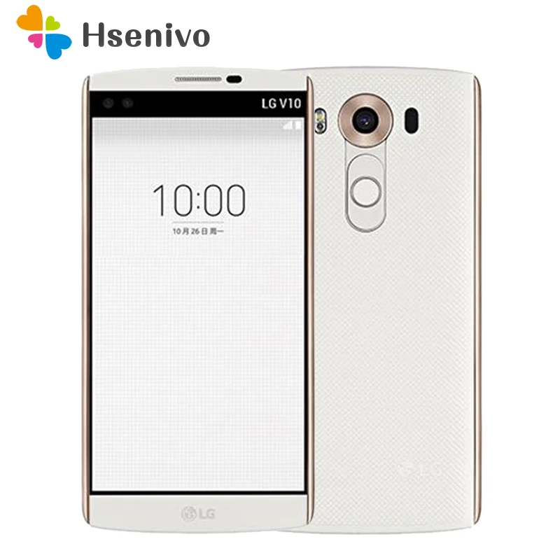 LG V10 Восстановленный-Оригинальный разблокированный H900 H901 5 7 &quot4 Гб ОЗУ 64 ПЗУ