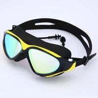 2021 Professional swimming goggles Adult Waterproof UV Protection Anti fog adjustable Diving Glasses swim glasses
